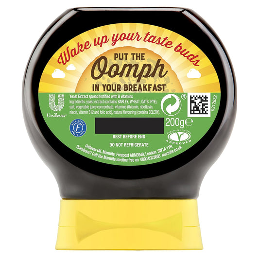 Marmite 200g Squeezy, Case (6)