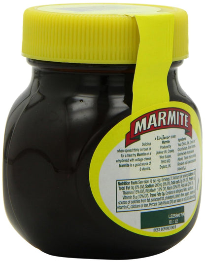 Marmite Yeast Extract, 4.4-Ounce Jars (Pack of 6)