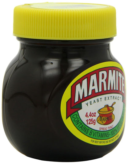 Marmite Yeast Extract, 4.4-Ounce Jars (Pack of 6)